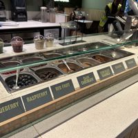 assortment  at YB (Yoghurt Barn) by Autogrill Belgium in Brussels