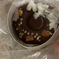 Chocolate glazed donutt  at Soy Stories in Fukuoka