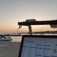 Exterior at Aeoli Restaurant in Paros