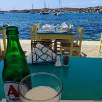 Nice view at Aeoli Restaurant in Paros