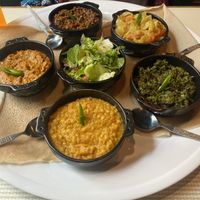 Vegan platter for 2   at Mosob in Glasgow