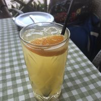 Orange juice   at Raphael's Restaurant in Ayia Napa