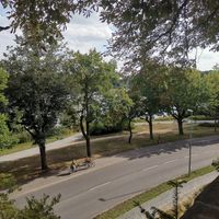 Aussicht auf den Schlossteich at Restaurant Miramar in Chemnitz