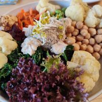 vegane bowl at Restaurant Miramar in Chemnitz