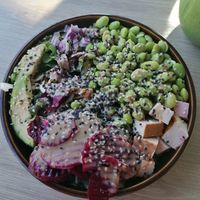 Vegan bowl at Mahalo in Bad Oeynhausen