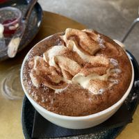 Vegan hot chocolate ☕️   at Papegoye in Oslo