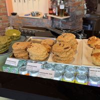 Cookies and scones  at Papegoye in Oslo