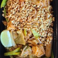Pad Thai with bean curd at Thai Room in Kill Devil Hills