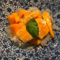 Mango and sticky rice!!! at Thai Room in Kill Devil Hills