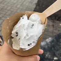 Cookies & cream / cream corn   at The Bent Spoon in Princeton