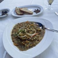 Lentil dish  at Moustakallis in Paphos
