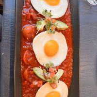 Shakshuka with Plant Eggs  at V-Spot in New Hope