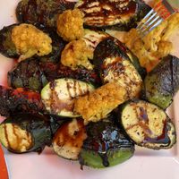 Grilled veggies   at V-Spot in New Hope
