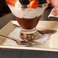 Chocolate Mousse Parfait at V-Spot in New Hope