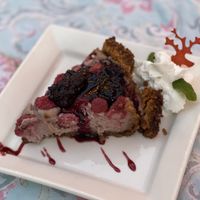 Raspberry cheesecake   at V-Spot in New Hope