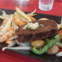 Vegan surf and turf! at V-Spot in New Hope