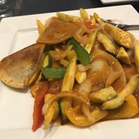 Pierogies  at V-Spot in New Hope