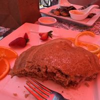 Forgot to take a picture before we started eating   at V-Spot in New Hope