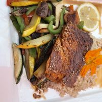 Salmon  at V-Spot in New Hope