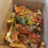 Vegan Buddha Fries at Sukoya in Manchester