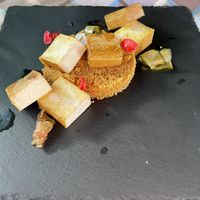 Tofu mit Couscous  at Papillon Restaurant & Pizzeria in Pula