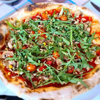 Vegetarianer ohne Käse (SEHR gut!!) at Papillon Restaurant & Pizzeria in Pula