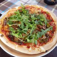 Grill Pizza at Papillon Restaurant & Pizzeria in Pula