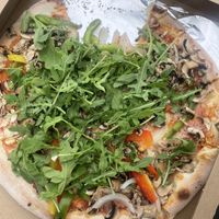 Delicious pizzaa  at Papillon Restaurant & Pizzeria in Pula