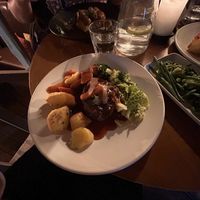 Nut roast, & sausage & mash  at The Feathers in Rickmansworth