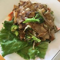 Spicy pad sieu with broccoli  at Opal Thai in Honolulu