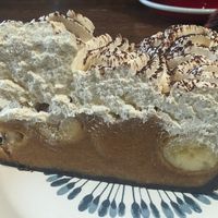 bannoffee pie at Freya Cafe in Warsaw