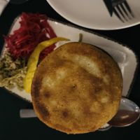 Beans in a pot  at Tannini - Tanini 14 in Tbilisi