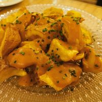 Papas bravas at Mistura in Conil De La Frontera