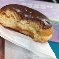 Boston creme at Dough Joy - SW Oregon in Seattle