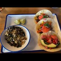 Jackfruit Tacos at Northland Gastropub at Landmark Inn in Marquette