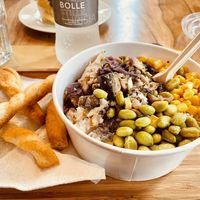 Very good vegan rice bowl.   at So Natural in Milan