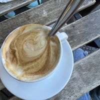 Soya cappuccino   at So Natural in Milan