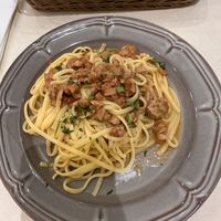 Soy meat pasta  at Whitely Kyoto in Kyoto