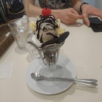 Vegan sundae at Whitely Kyoto in Kyoto