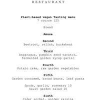  Sault plant based tasting menu at Sault in Daylesford