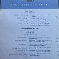 Menu  at Karma Kayak in 