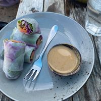 Summer rolls   at Karma Kayak in 