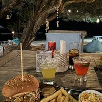 Vegan Indo Burger  at Karma Kayak in 