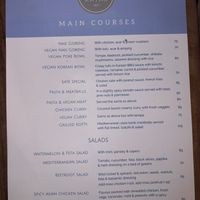 Menu April 2024  at Karma Kayak in 