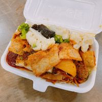 Economical noodles   at SuManYuan 素满园 - People's Park Centre in Central Singapore