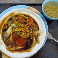 Claypot noodles at SuManYuan 素满园 - People's Park Centre in Central Singapore