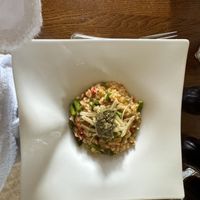 Asparagus and pesto risotto  at Stobo Castle Health Spa - So Stobo in Peebles