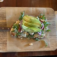 Avocadobrot, vegetarisch, vegan auch möglich.  at Cafe del Sol in Bayreuth