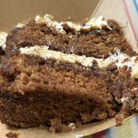 Sticky coffee cake   at The Nook in Durham
