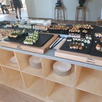 Sushi selection at Freeesh in Helsinki